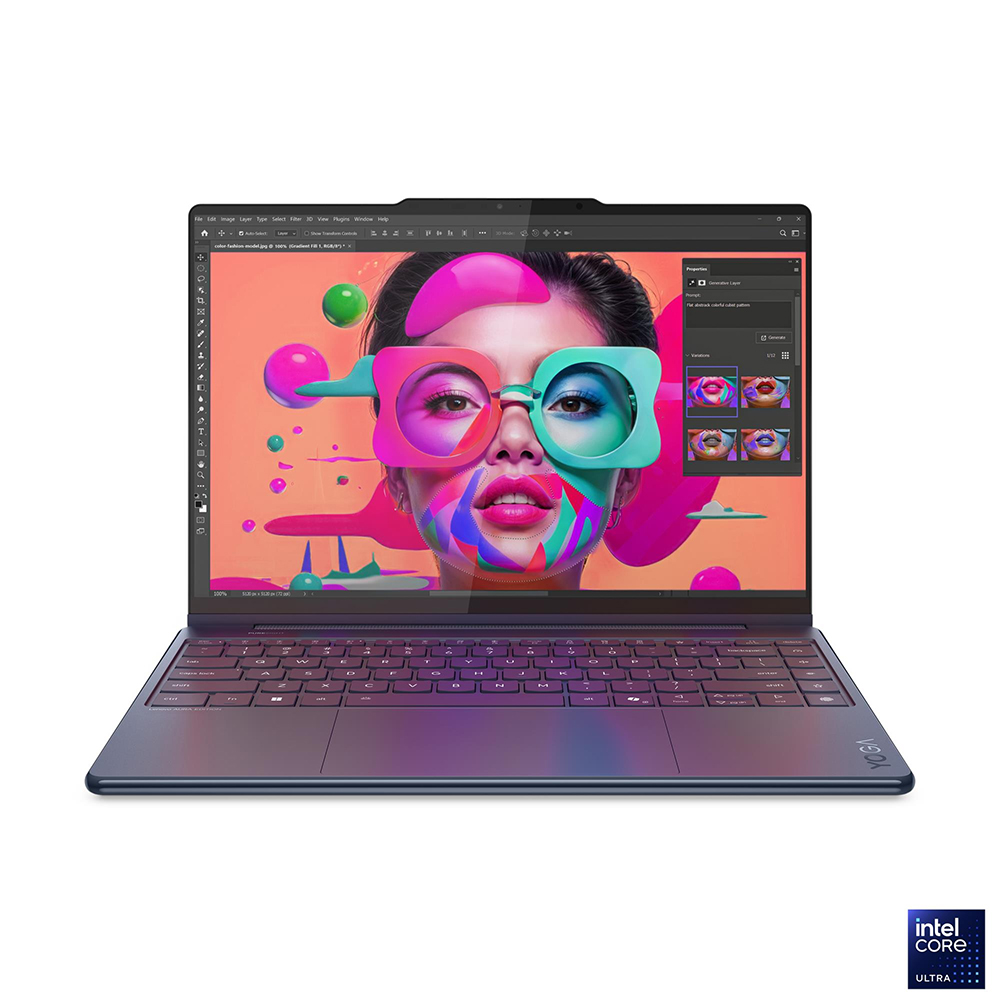 Laptop Lenovo Yoga 9 2-in-1 14ILL10 83LC002LVN OLED (Ultra 7 258V/ 32GB/ 1TB SSD/ 14 inch 4K WQUXGA Touch/ Win 11/ Office/ Vỏ nhôm/ USB-C + Bao da/ Pen/ 3Y)