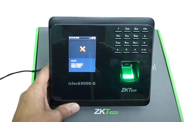 Máy chấm công vân tay ZKTeco Iclock 9000-G