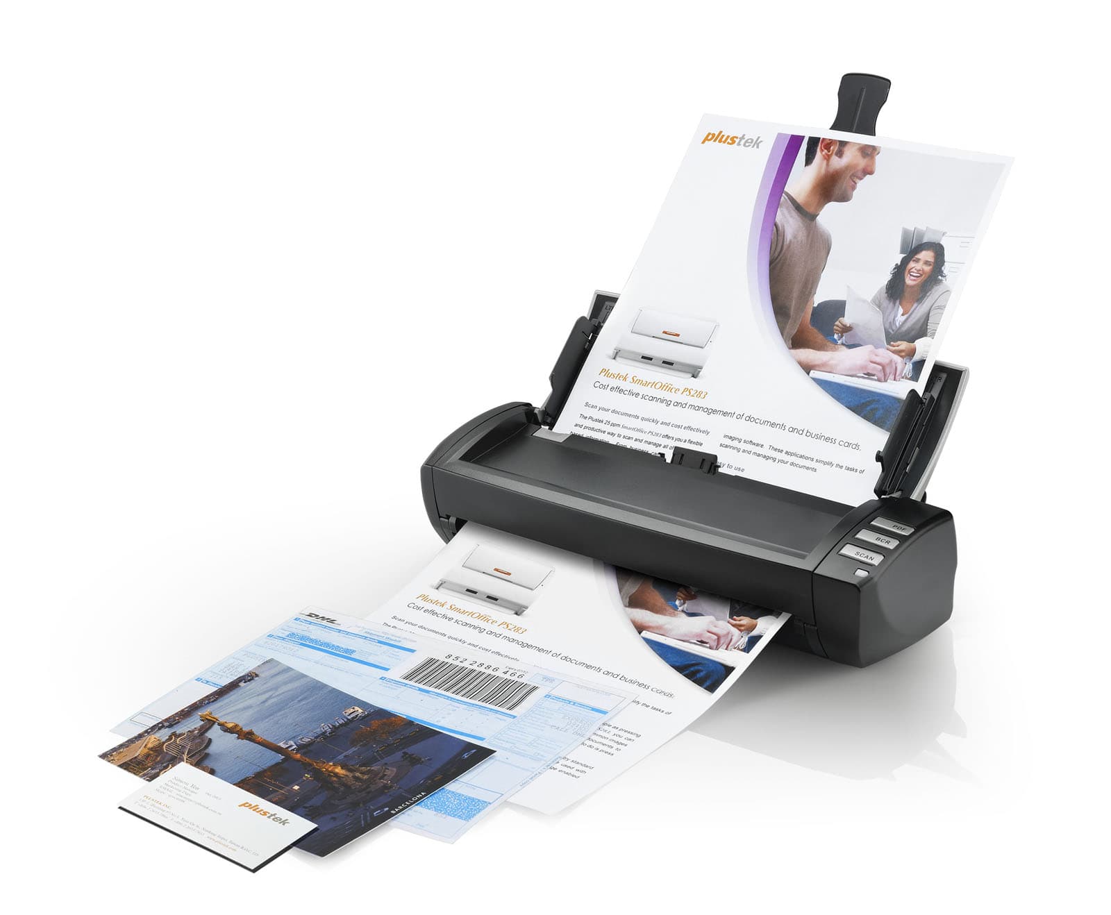 Máy Scan Plustek MobileOffice M150 (A4/ Đảo mặt/ ADF/ USB)