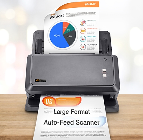 Máy Scan Plustek SmartOffice S30 (A3/A4/ Đảo mặt/ ADF/ USB)