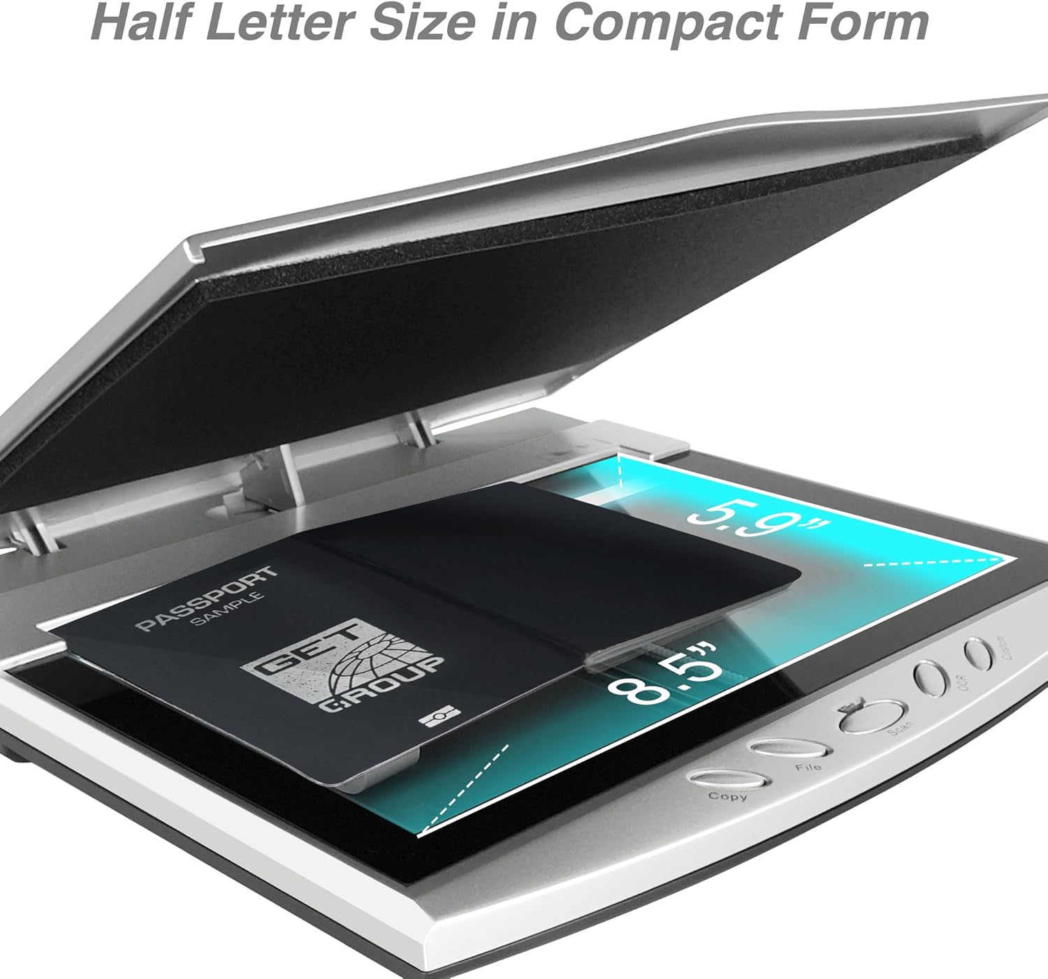 Máy Scan Plustek OS550 Plus (A5/ USB)