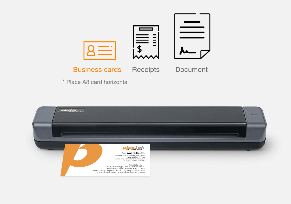 Máy Scan Plustek MobileOffice S410 Plus (A4/ USB)