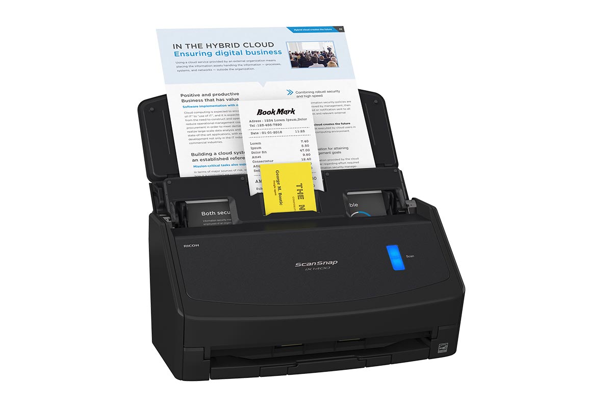 Máy Scan Ricoh IX1400 PA03820-B001 (A4/A5/ Đảo mặt/ ADF/ USB)
