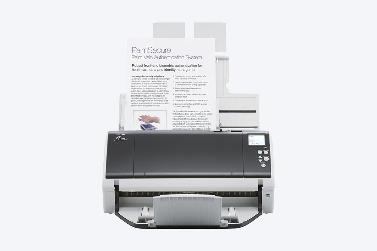 Máy Scan Ricoh fi 7460 (A3/A4/ Đảo mặt/ ADF/ USB)