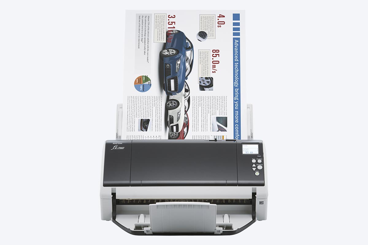 Máy Scan Ricoh fi 7460 (A3/A4/ Đảo mặt/ ADF/ USB)