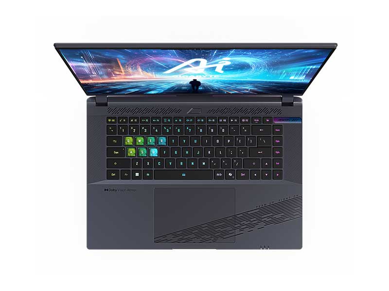 Laptop Gigabyte AORUS 16X AKG-53VNC94SH (Core i7-14650HX | RTX 4060 8GB | 16inch WQXGA 165Hz | 16GB | 1TB | Win 11 | Xám)