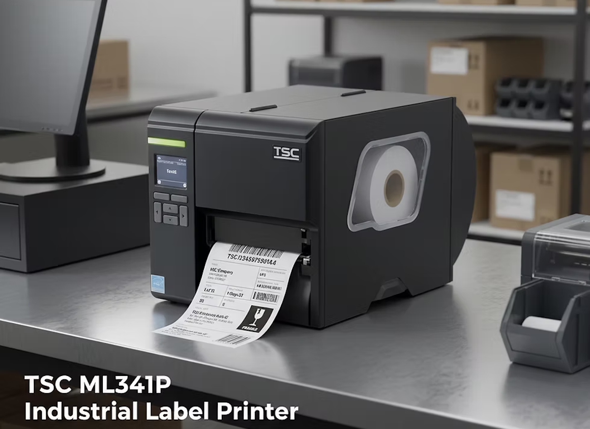 Máy in mã vạch tem nhãn TSC ML341P (300 Dpi/ USB/ RS232)