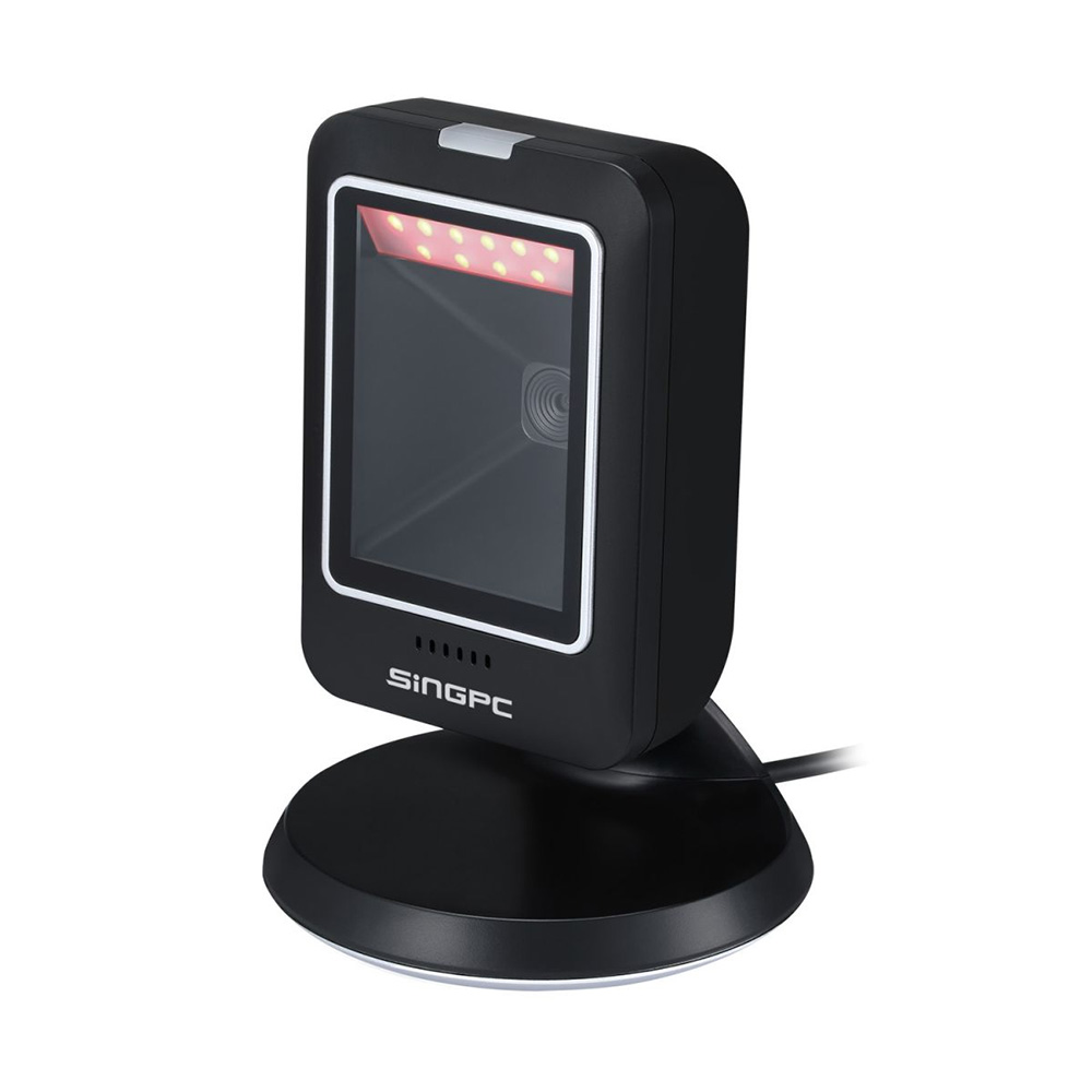 Máy quét mã vạch 2D SingPC Scan-2800U để bàn có dây