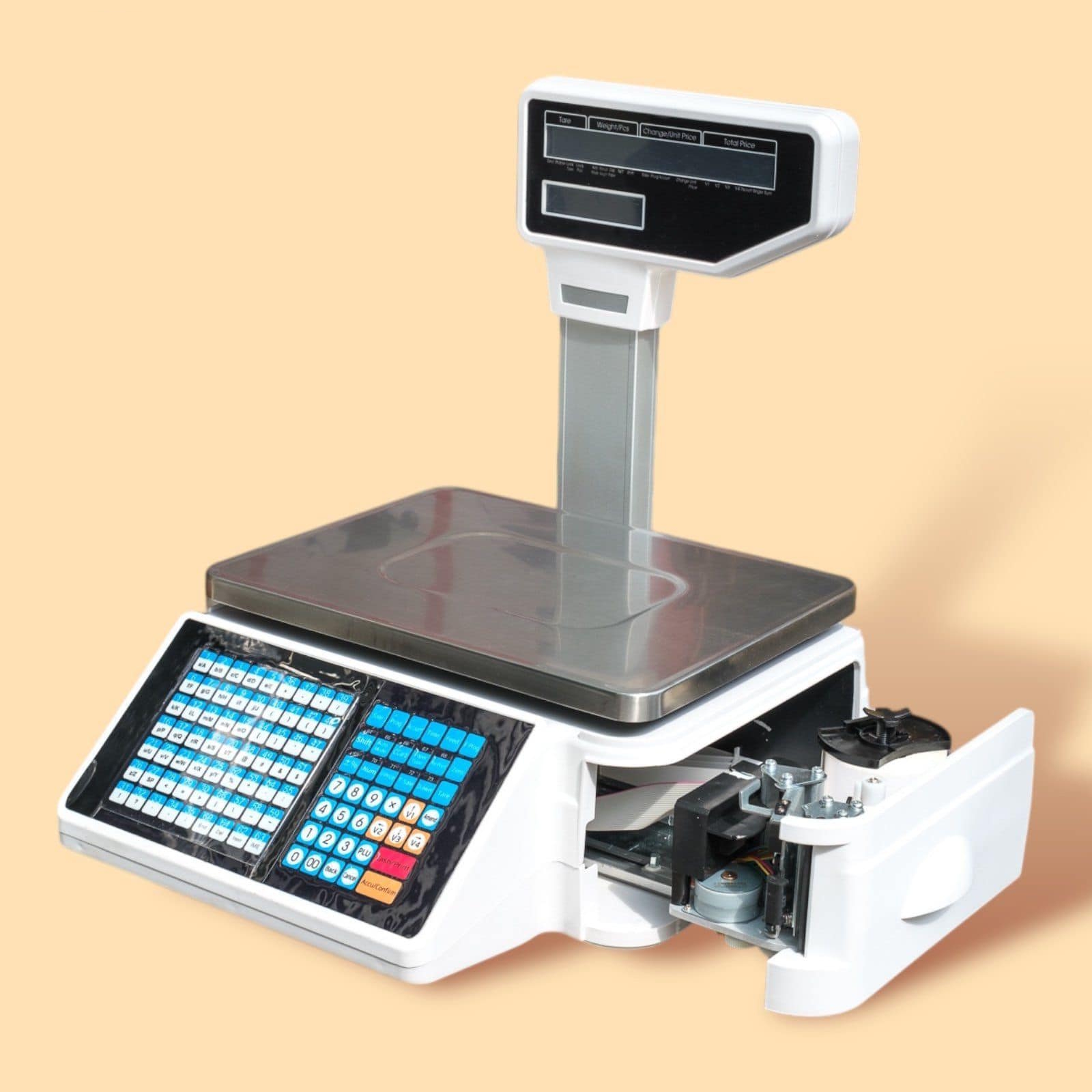 Cân điện tử TM-A 30kg - Giải pháp siêu thị cân thịt cá, rau quả