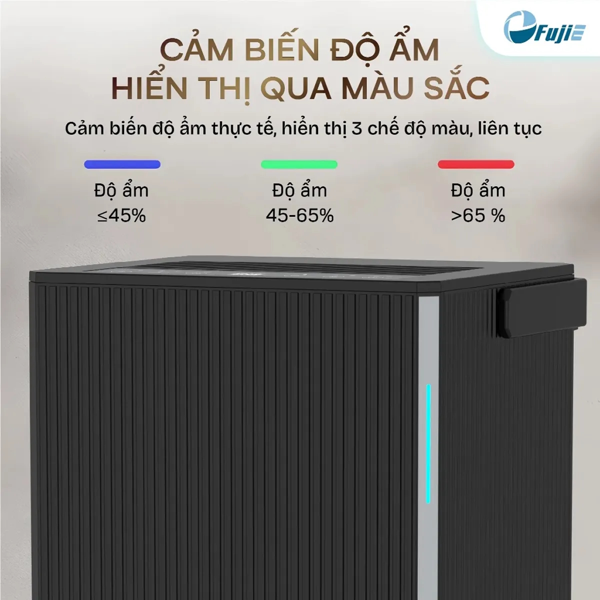 Máy hút ẩm dân dụng FujiE HM-912ED kết nối Wifi