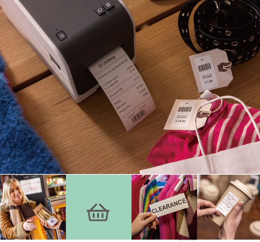 Máy in nhãn Brother TD-2320D (300 DPI)