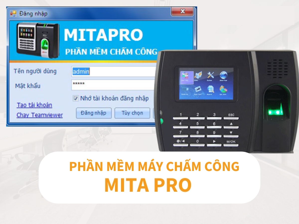 Phần Mềm Chấm Công Mitapro Ultimate