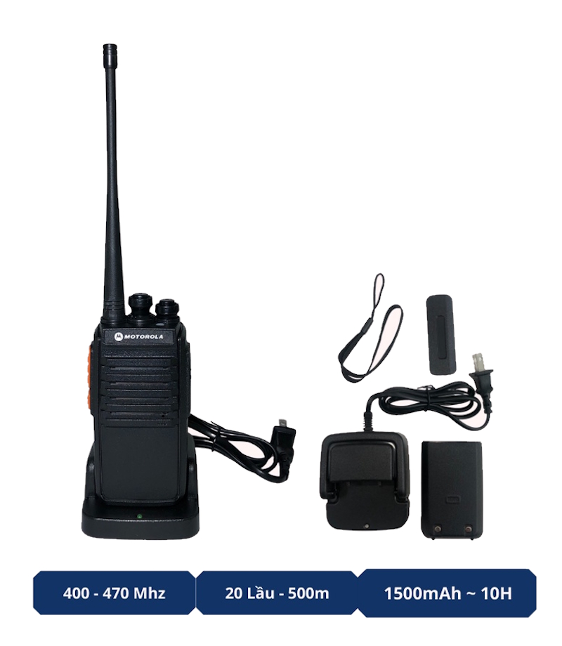 Bộ đàm Motorola GP-6288Plus (Tần số UHF, 16 kênh)