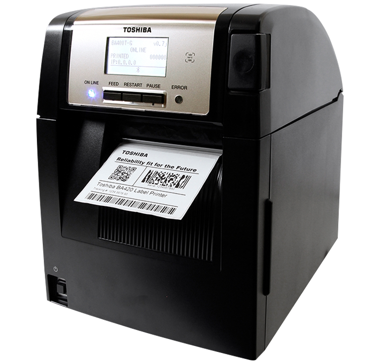 Máy in mã vạch, in tem nhãn TOSHIBA BA420T-TS12-QM-S - 305dpi