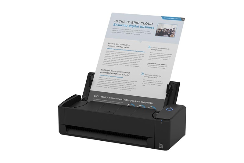Máy scan tài liệu Ricoh ScanSnap iX1300 (A4, Scan 2 mặt tự động, ADF, USB 3.2, Wi-Fi)