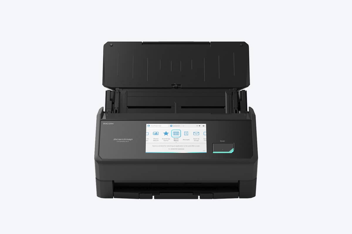 Máy scan tài liệu Ricoh ScanSnap iX1300 (A4, Scan 2 mặt tự động, ADF, USB, Wi-Fi)
