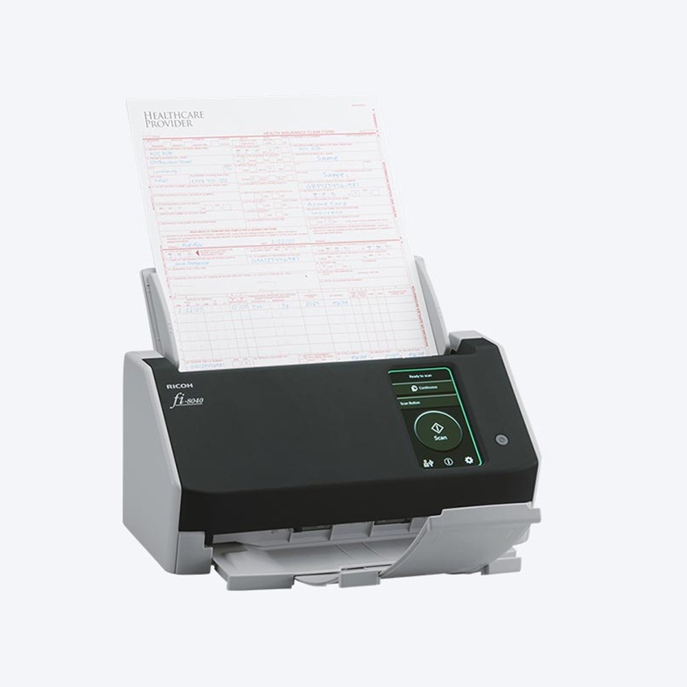 Máy scan tài liệu Ricoh fi-8040 (A4, Scan 2 mặt tự động, ADF, USB, LAN)