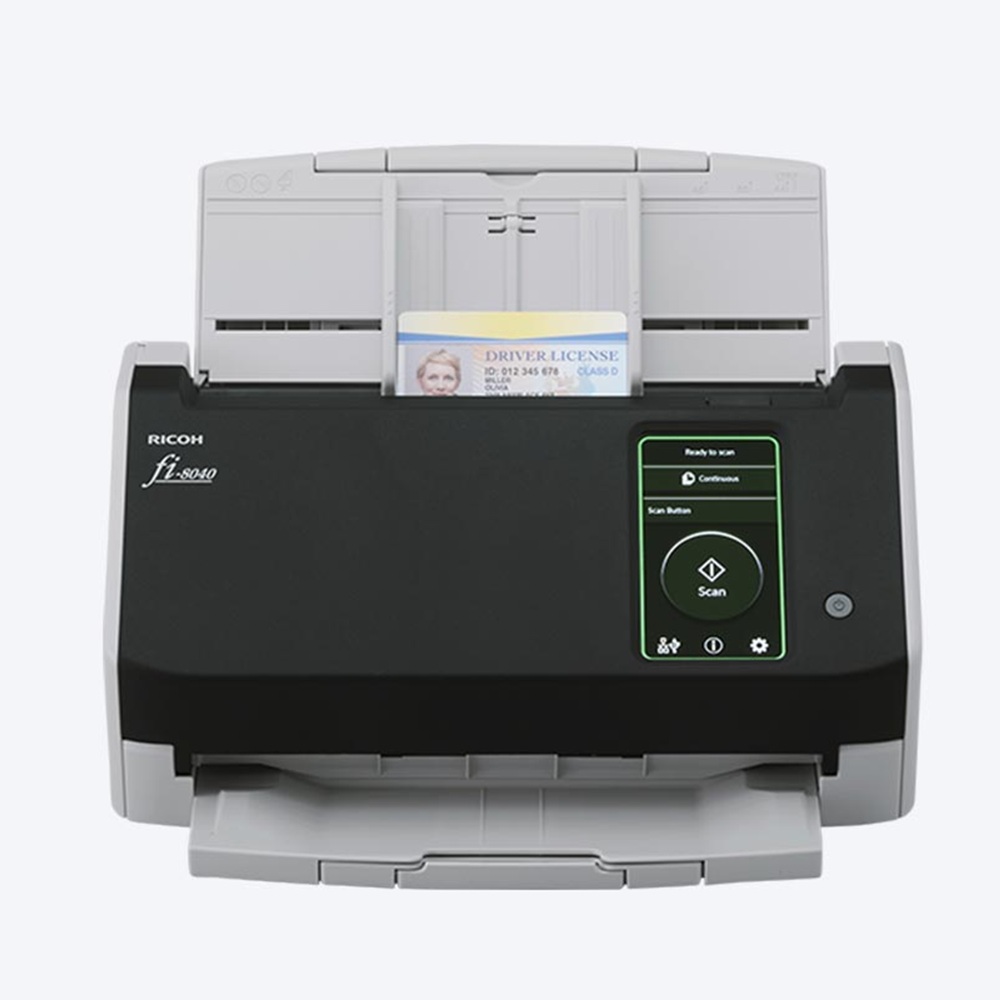 Máy scan tài liệu Ricoh fi-8040 (A4, Scan 2 mặt tự động, ADF, USB, LAN)