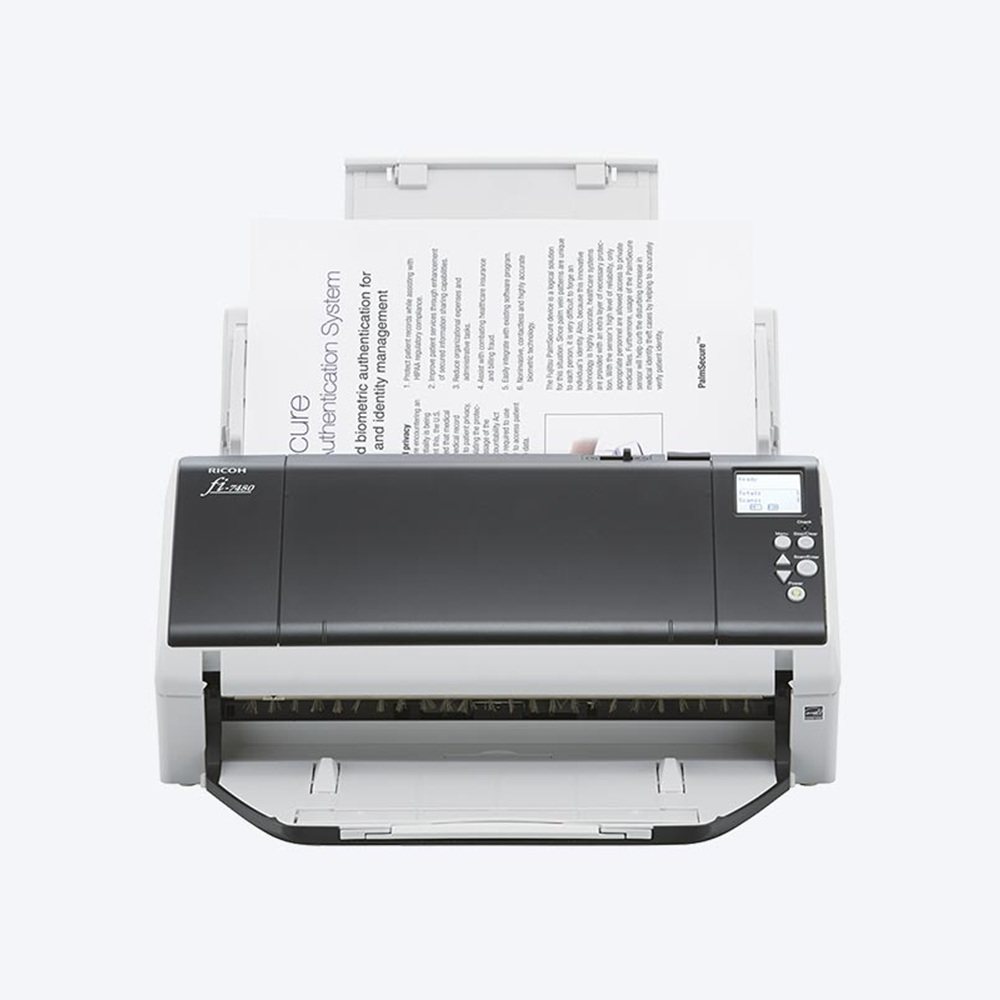 Máy scan tài liệu Ricoh fi-7480 (A3, Scan 2 mặt tự động, ADF, USB 3.0)
