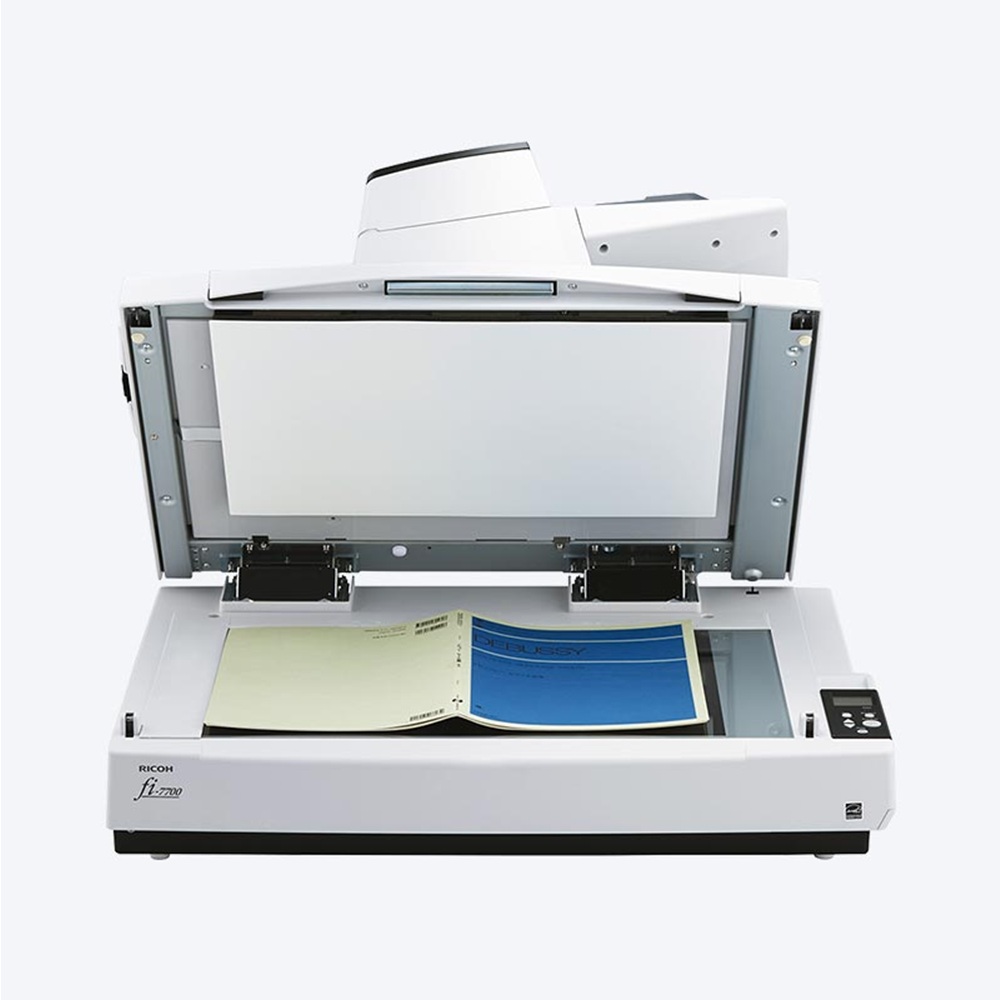Máy scan tài liệu Ricoh fi-7700 (A3, Scan 2 mặt tự động, ADF, Flatbed, USB 3.1)