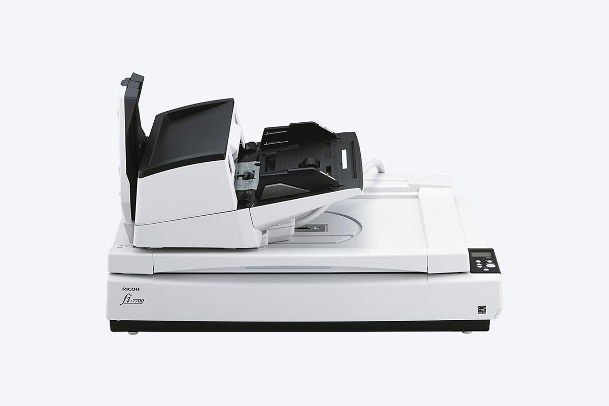 Máy scan tài liệu Ricoh fi-7700 (A3, Scan 2 mặt tự động, ADF, Flatbed, USB 3.1)