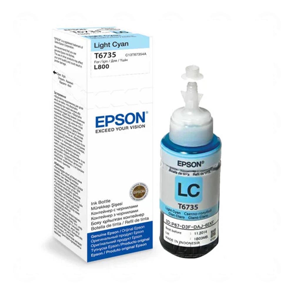 Mực in Epson T673 Light Cyan Ink Bottle (C13T673500) 