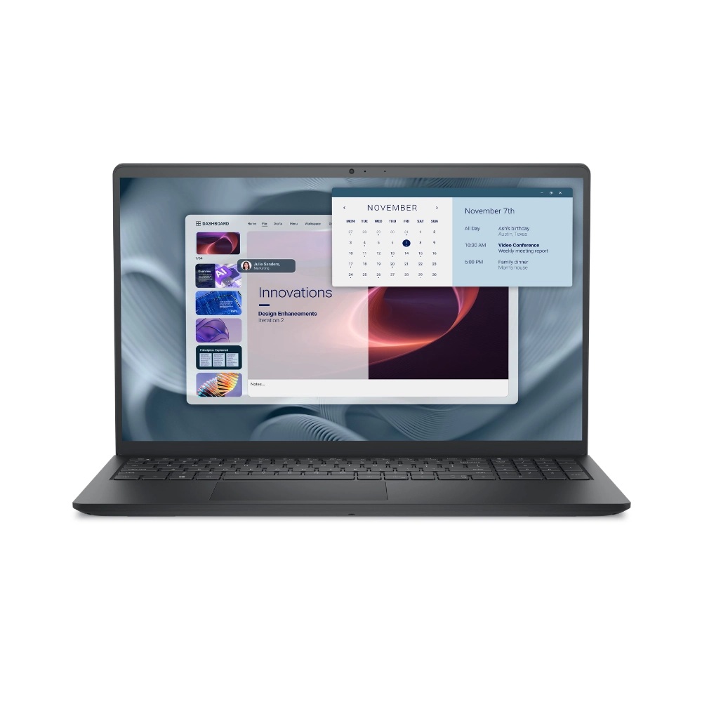 Máy tính xách tay Dell Pro 15 Essential PV15250 ( Intel Core 3 .100U / RAM 8GB / 512GB SSD / Intel  Graphics / 15.6inch  FHD / Ubuntu / Đen_VKVKD )