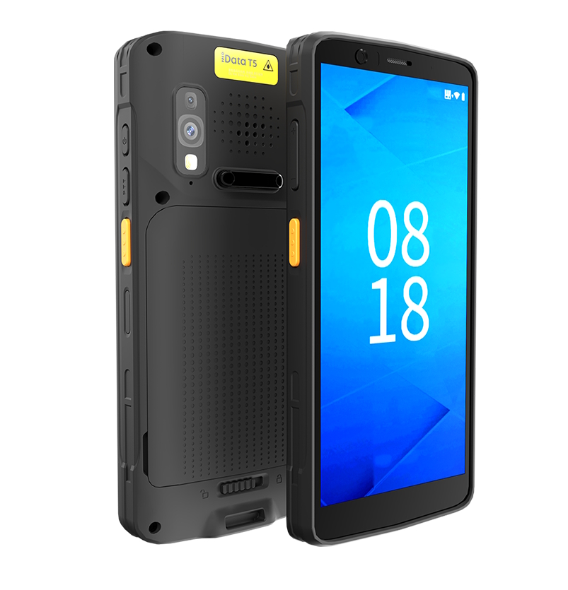 Máy kiểm kho PDA iData T5, Wi-Fi 6, Bluetooth 5.2, 4G LTE