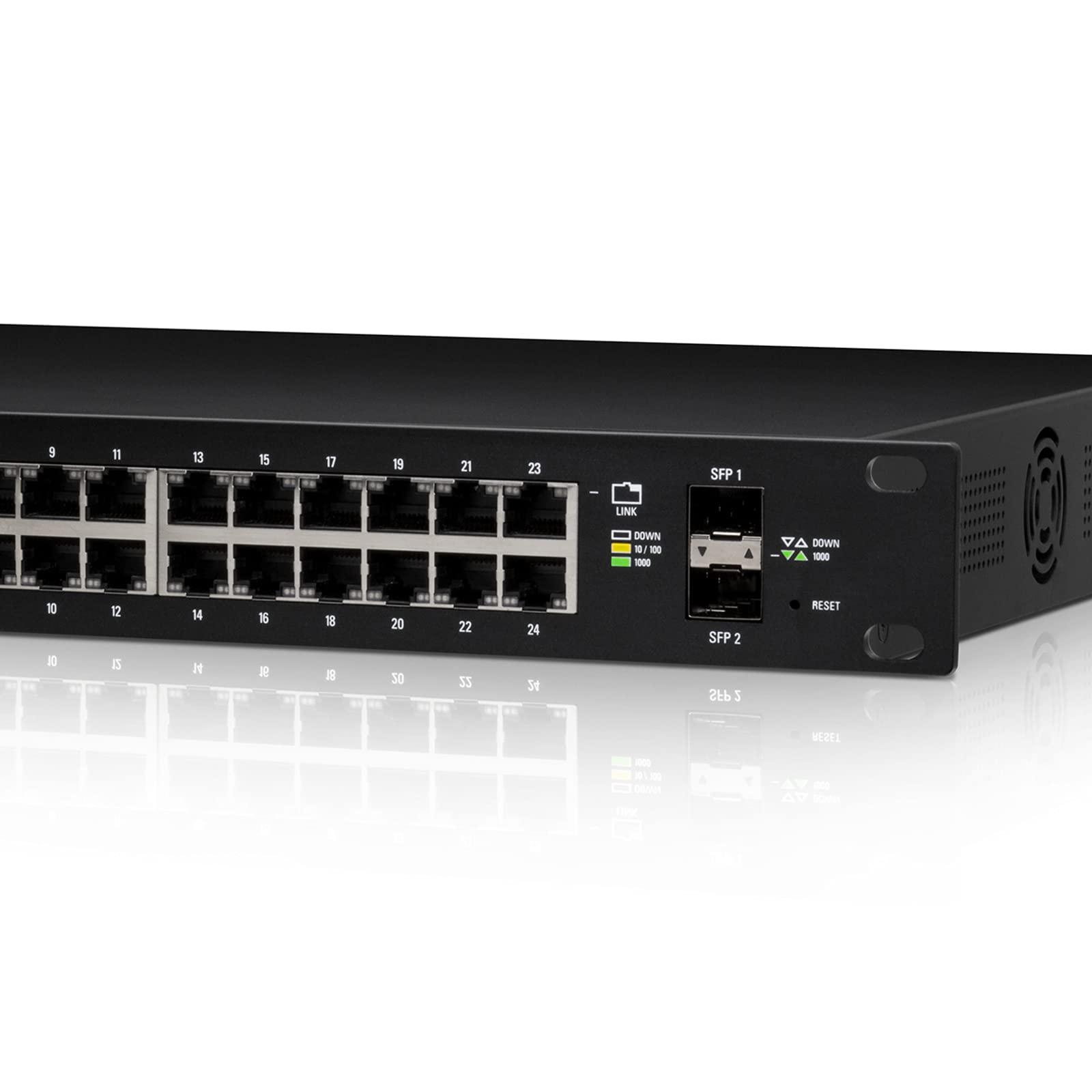 Thiết bị chuyển mạch Ubiquiti EdgeSwitch 24 PoE 500W ES-24-500W