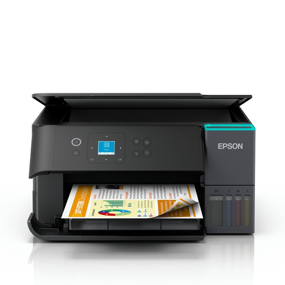 Máy in phun màu đa năng Epson EcoTank L4360 (A4/A5/ In/ Copy/ Scan/ Đảo mặt/ USB/ WiFi)