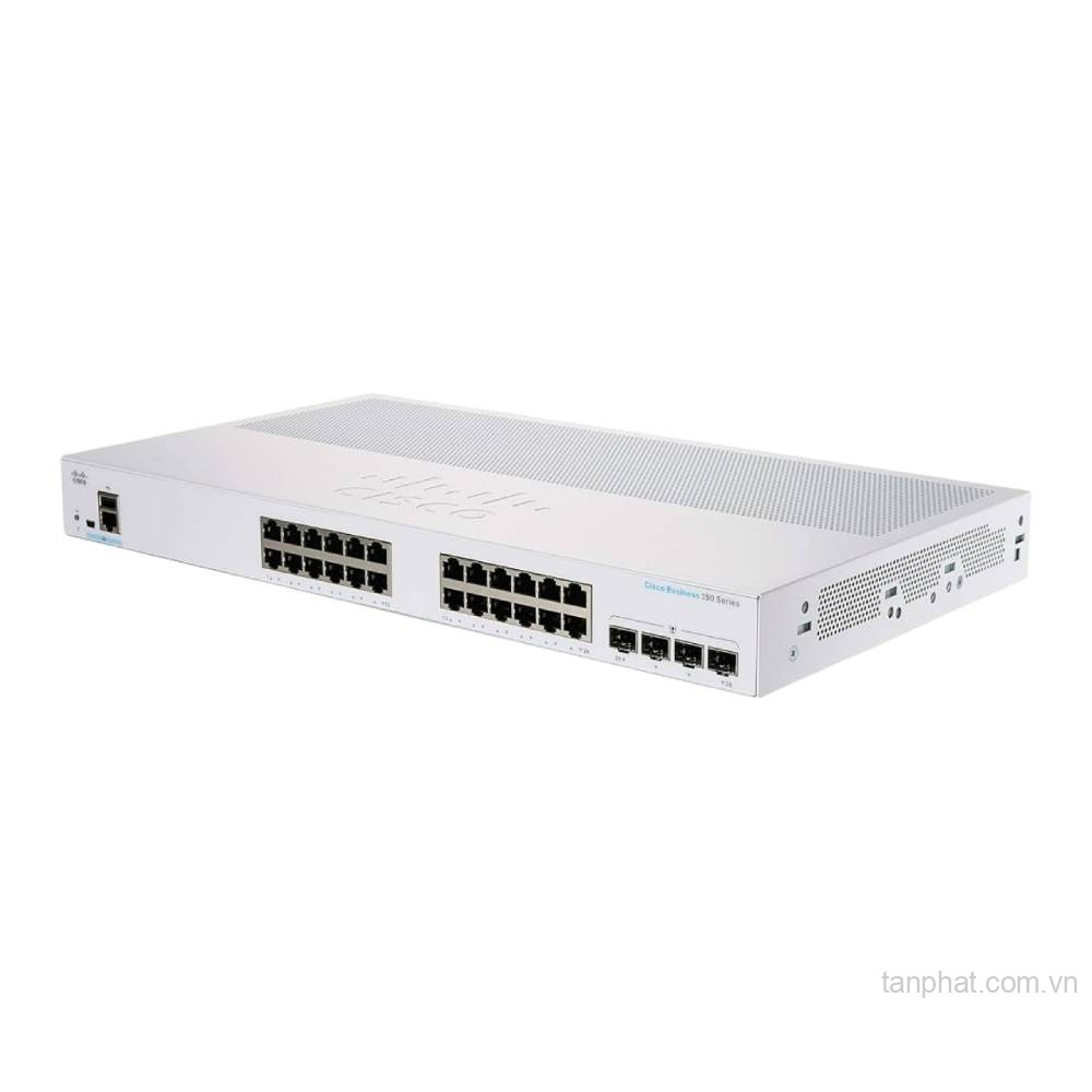 Thiết bị chuyển mạch Cisco Business CBS220-8FP-E-2G-EU 8 cổng Gigabit Full PoE, 2 cổng SFP, PoE Budget 130W