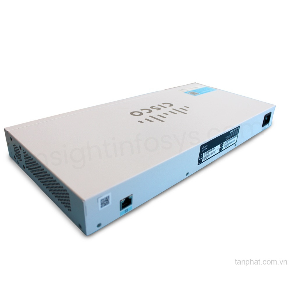 Thiết bị chuyển mạch Cisco Business CBS220-24T-4G-EU 24 cổng Gigabit, 4 cổng SFP