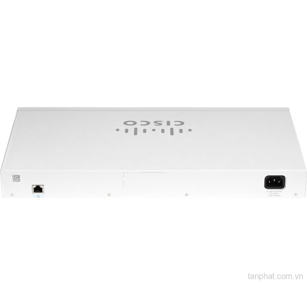 Thiết bị chuyển mạch Cisco Business CBS220-24P-4G-EU 24 cổng Gigabit PoE, 4 cổng SFP, PoE Budget 195W