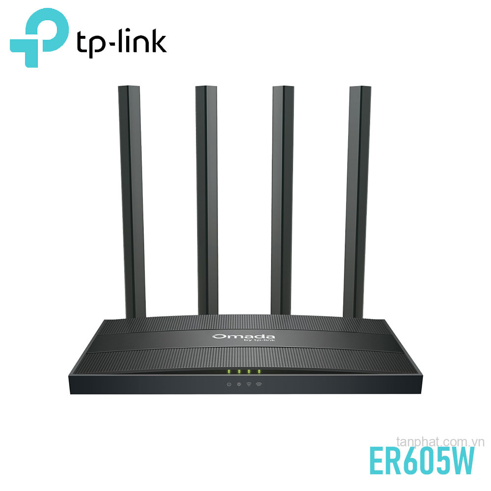 Router WiFi VPN cân bằng tải TP-Link Omada ER605W AC1200