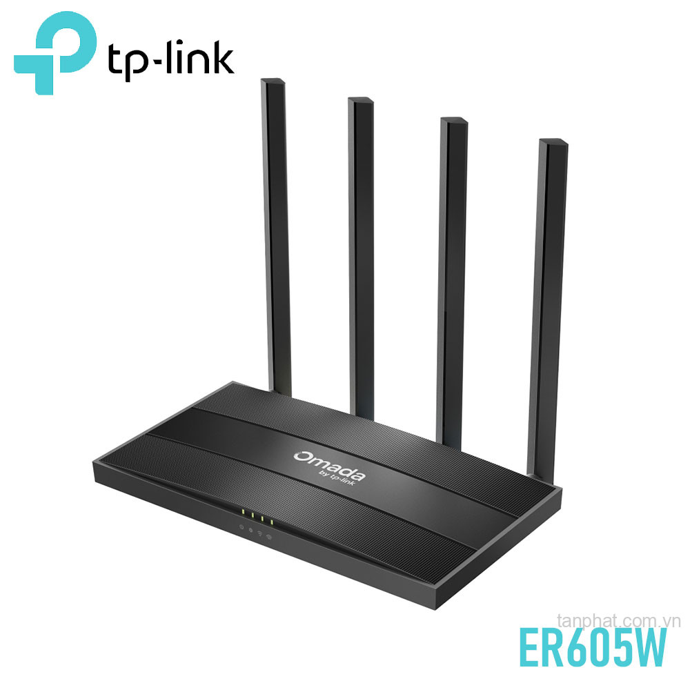Router WiFi VPN cân bằng tải TP-Link Omada ER605W AC1200