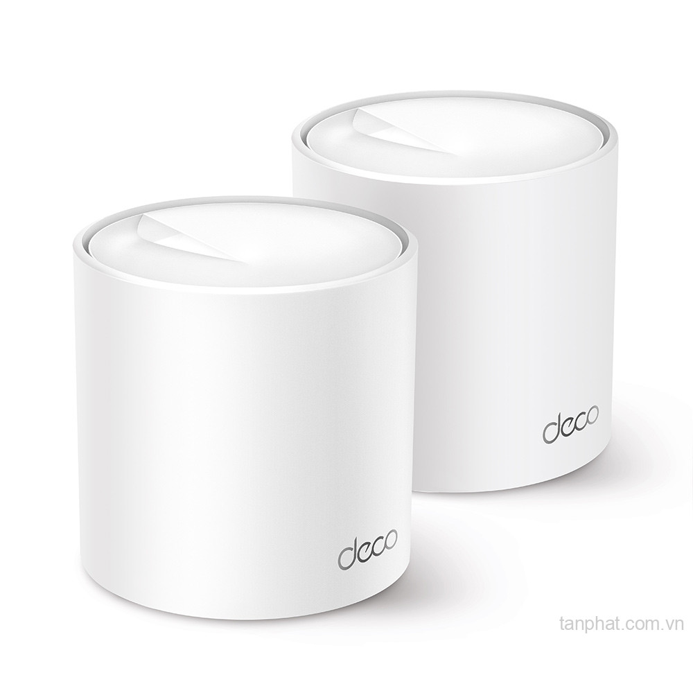 Bộ phát WiFi mesh 6 TP-Link Deco X50 AX3000, 3 cổng Gigabit, 160 thiết bị (2-pack)
