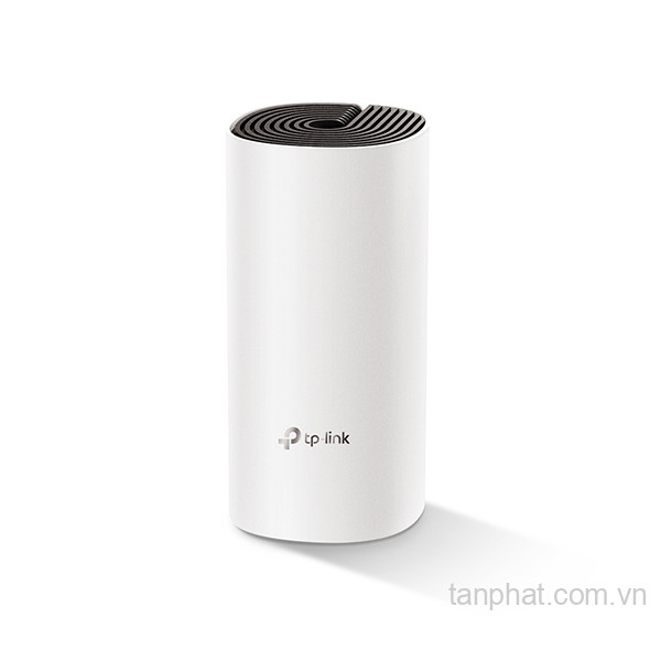 Bộ phát WiFi mesh 5 TP-Link Deco E4 AC1200, 2 cổng 10/100Mbps, 100 thiết bị (1-pack)