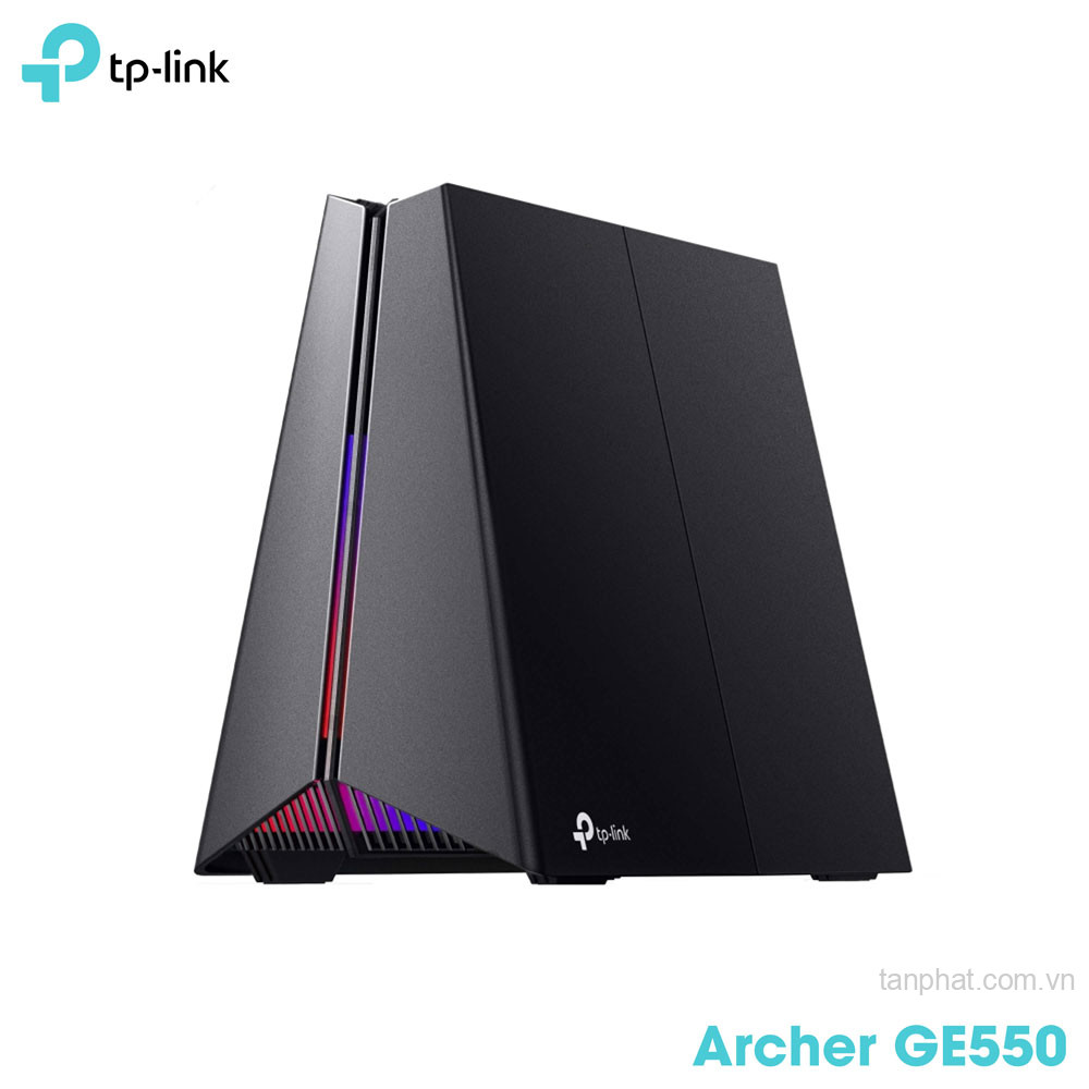 Bộ phát WiFi 7 gaming TP-Link Archer GE550 BE9300 tri-band, 2 cổng 5Gbps, 3 cổng 2.5Gbps, EasyMesh