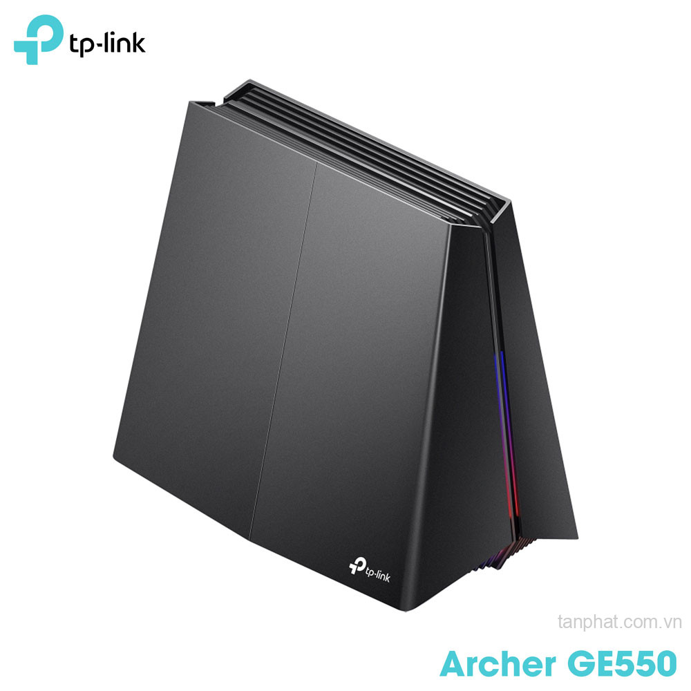 Bộ phát WiFi 7 gaming TP-Link Archer GE550 BE9300 tri-band, 2 cổng 5Gbps, 3 cổng 2.5Gbps, EasyMesh