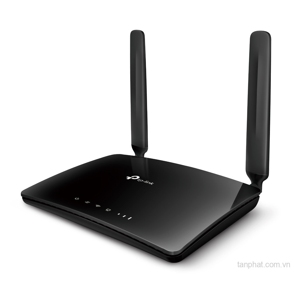 Router WiFi 4G LTE TP-Link Archer MR200 AC750 dual-band, 4 cổng Fast Ethernet, 64 thiết bị, OneMesh