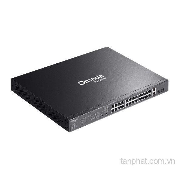 Switch PoE+ TP-Link Omada ES228GMP 28 cổng Gigabit, 24 cổng PoE+, 2 cổng SFP