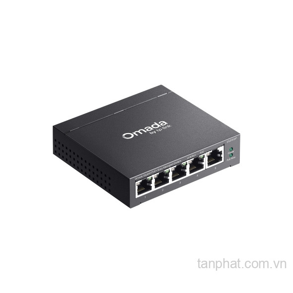Switch PoE+ TP-Link Omada ES205GP 5 cổng Gigabit, 4 cổng PoE+