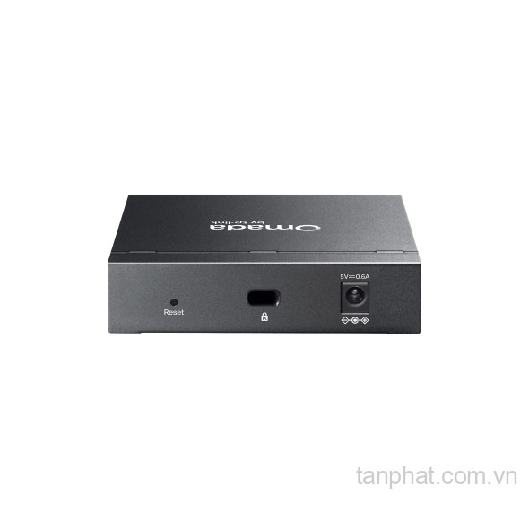 Switch Gigabit TP-Link Omada ES205G 5 cổng, quản lý cloud, không quạt