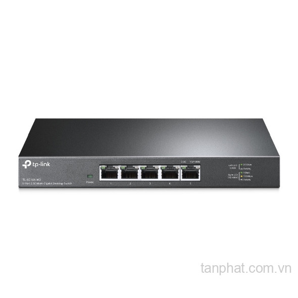 Switch TP-Link TL-SG105-M2 (2.5G (2500Mbps)/ 5 cổng/ vỏ kim loại)