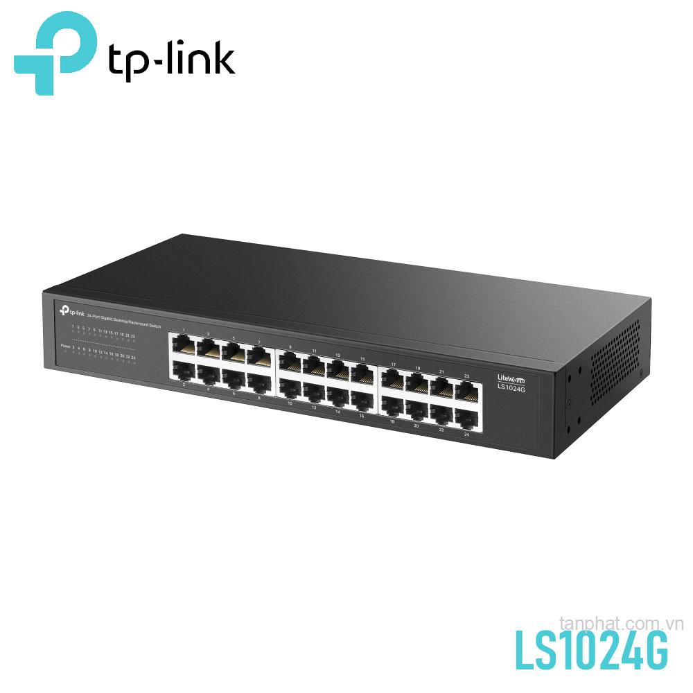 Switch TP-Link LS1024G (Gigabit (1000Mbps)/ 24 cổng/ vỏ kim loại)