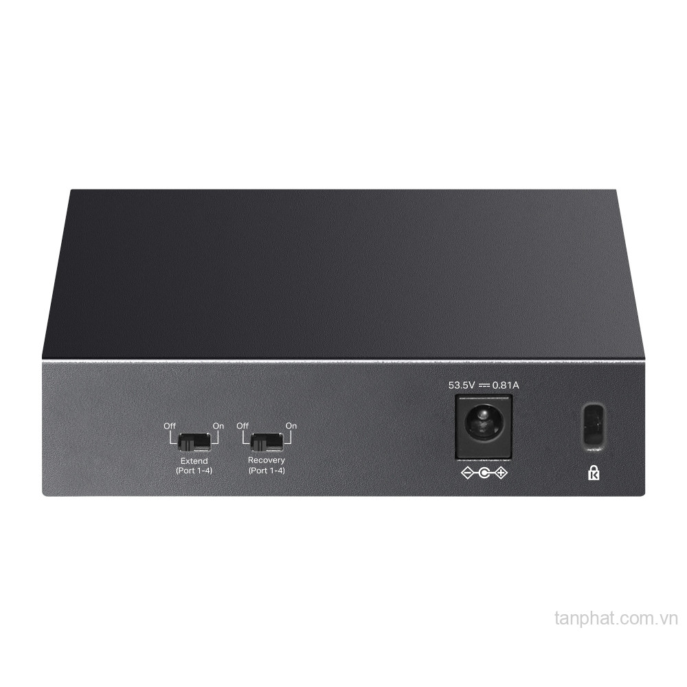 Switch TP-Link LS105LP (10/100Mbps/ 5 cổng/ 4 cổng PoE+/ công suất PoE 41W/ vỏ kim loại)