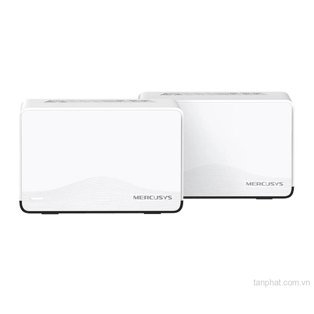 Bộ phát WiFi mesh 7 Mercusys Halo H27BE BE3600, 1 cổng 2.5Gbps, 2 cổng Gigabit, 150 thiết bị (2-pack)