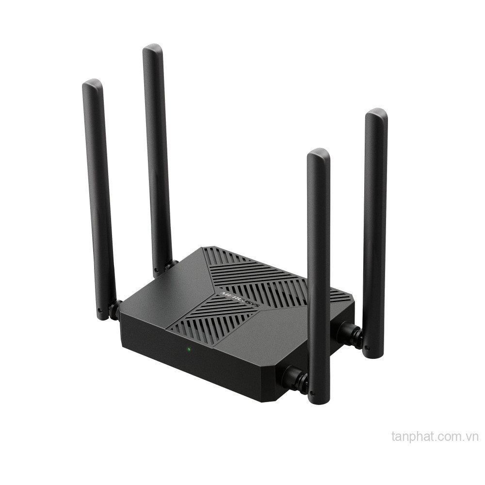 Bộ phát WiFi 6 Mercusys MR62X AX1500 dual-band, 3 cổng Gigabit, 4 ăng-ten, EasyMesh