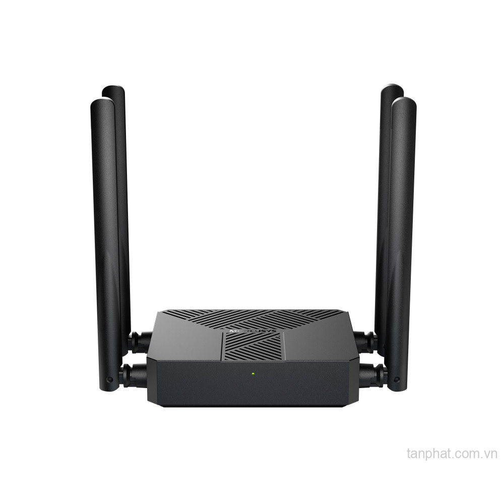 Bộ phát WiFi 6 Mercusys MR62X AX1500 dual-band, 3 cổng Gigabit, 4 ăng-ten, EasyMesh