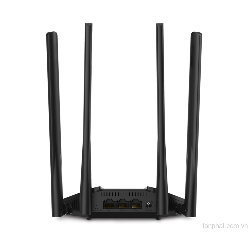 Bộ phát WiFi 5 Mercusys MR30G AC1200 dual-band, 3 cổng Gigabit, 4 ăng-ten, EasyMesh